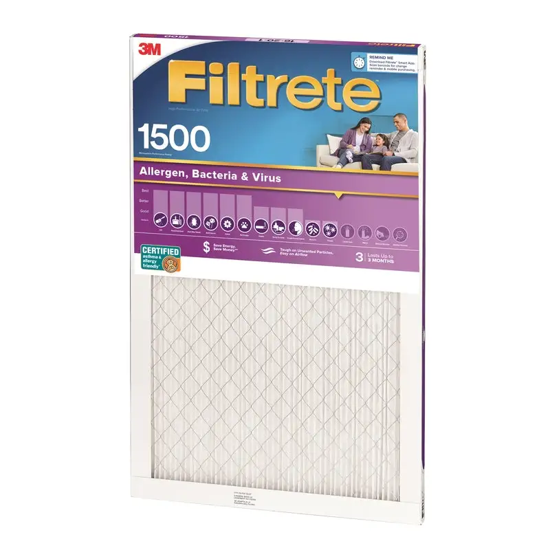 3M 2027DC-6 16x30 Filtrete Ultra Allergen Reduction Air Filters Pack 4