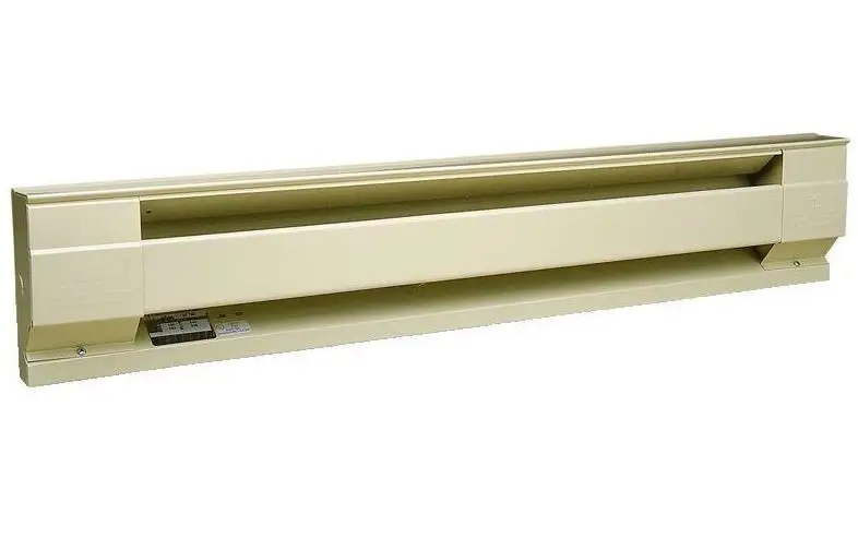Cadet 8F2000-8A Electric Baseboard Heater 96 Inch 2000 Watt Almond Finish