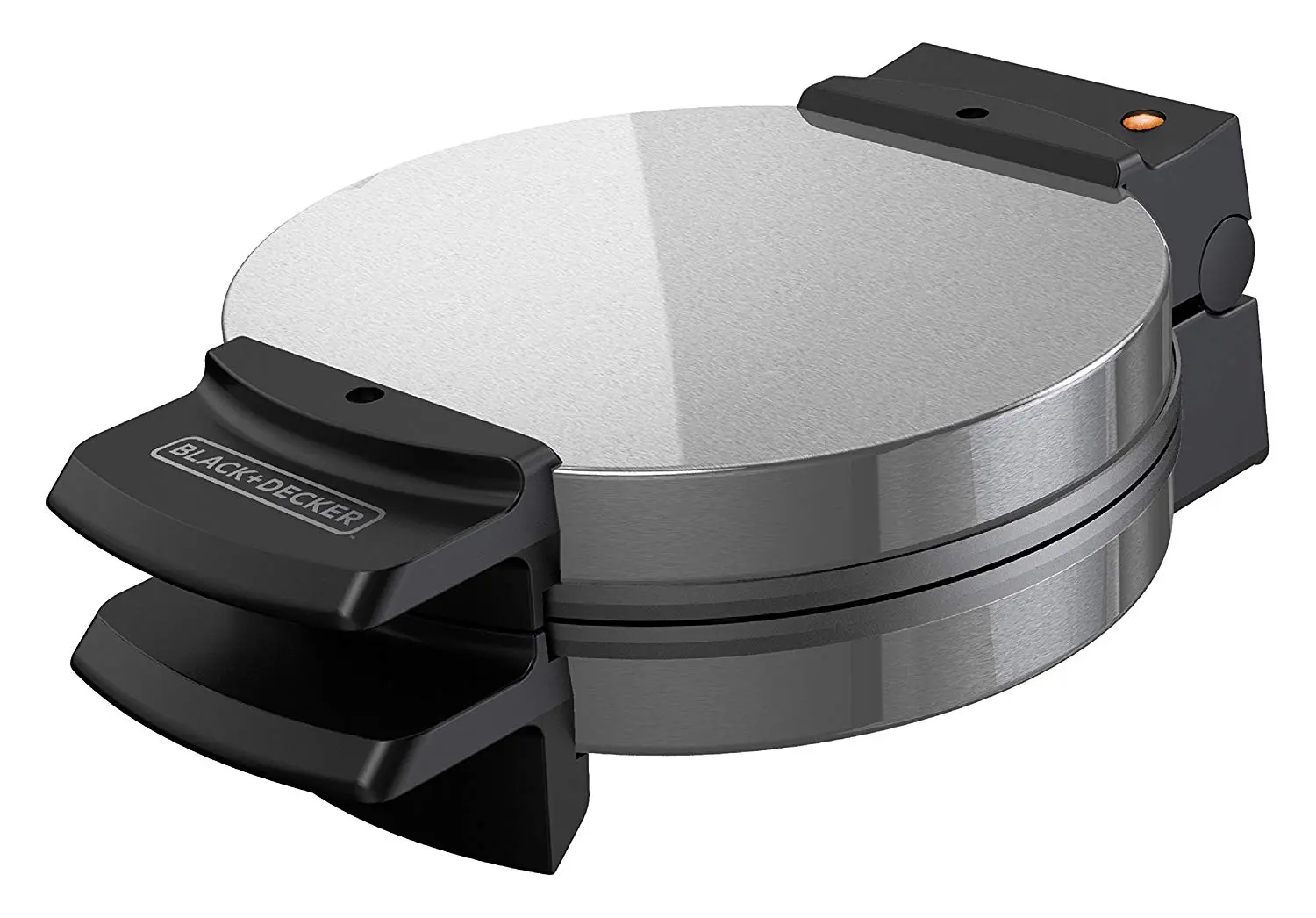 Black & Decker WMB505 Non-Stick Belgian Waffle Maker Brushed Chrome