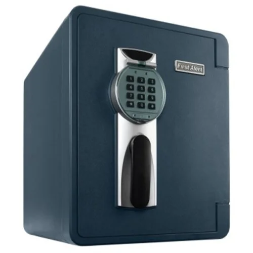 First Alert 2092DF-BD Digital Waterproof Fire Resistant Bolt-Down Safe Home Security