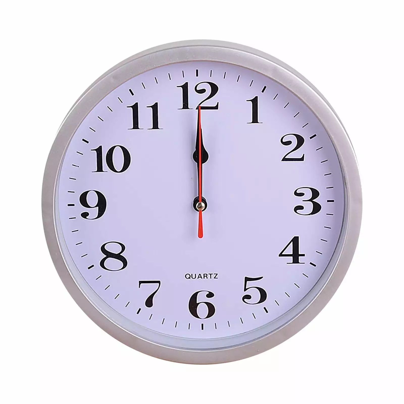 Blateno Mute Wall Clock Creative Fashion Living Room Three-dimensional Digital Scale Clock 9 Inch