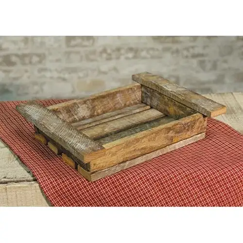 Spring Lath Dough Tray 5 Count Assortment Rustic Farmhouse Decor CWI