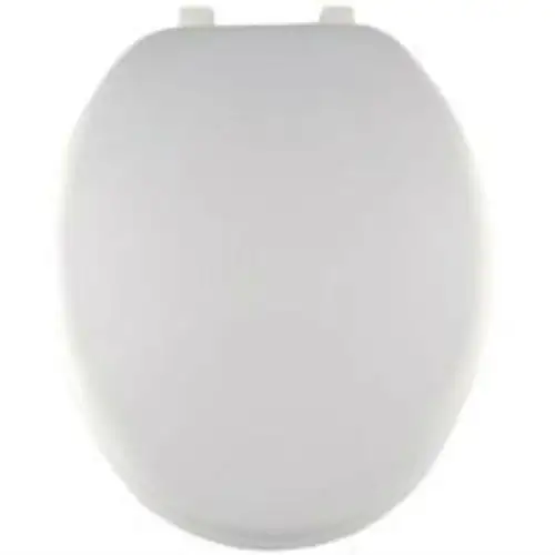 ProSource ES001-WH Elongated Toilet Seat 19 Inch White Comfortable and Durable