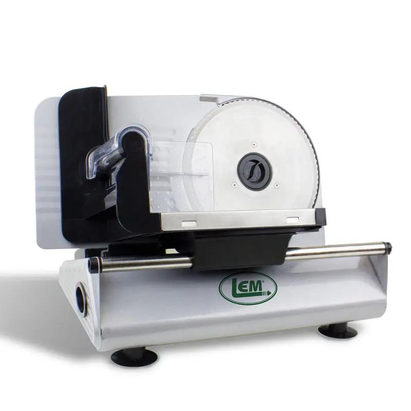 Lem Products Silver 1 speed Meat Slicer 7.5 .