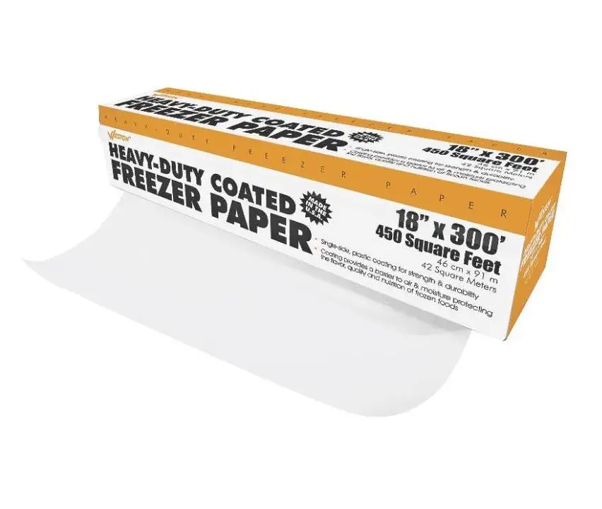 Weston 834001W Heavy Duty Freezer Paper 18 x 300 ft Meat and Food Storage
