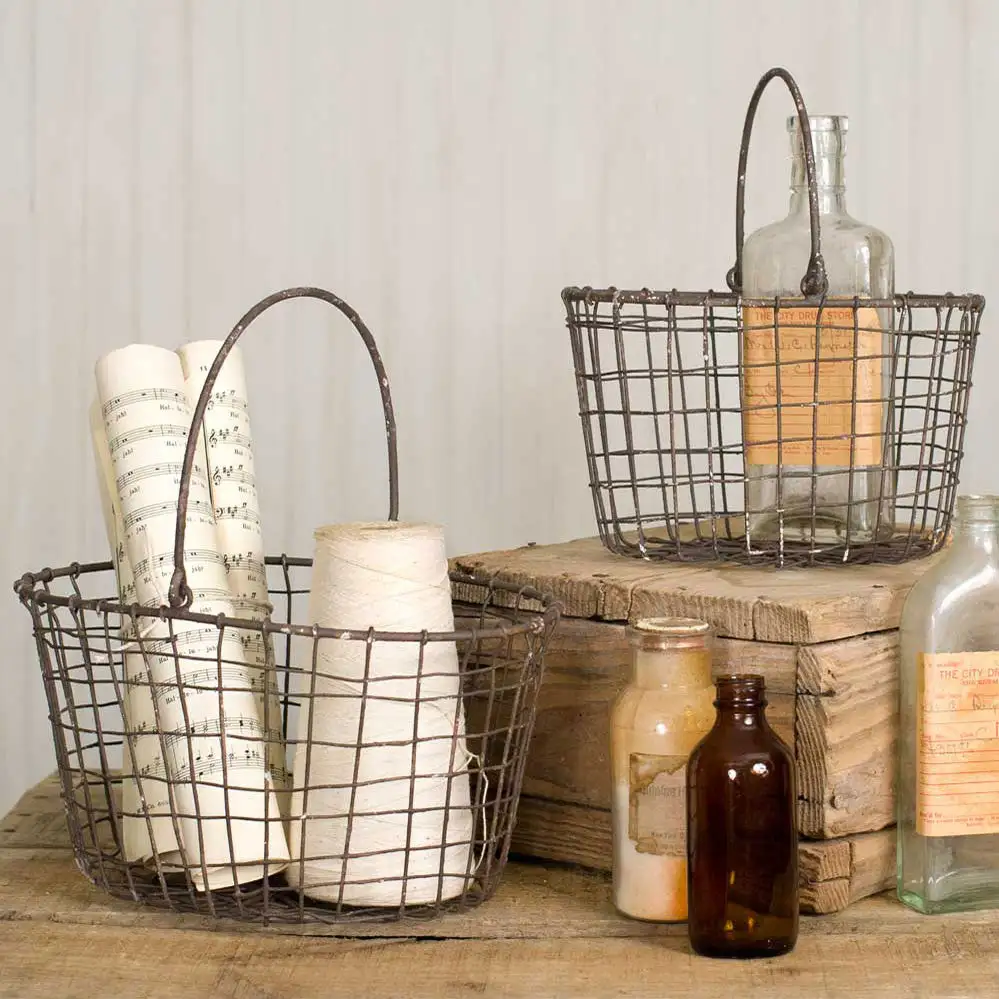Set Two Decorative Glass Jars - Kitchen Storage Containers CTW