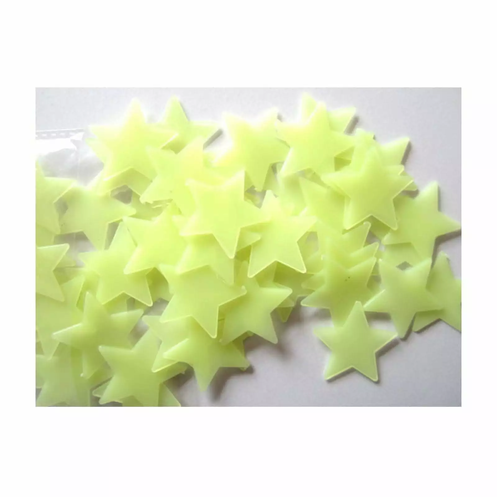 100Pcs Glow Dark Stars Wall Stickers Ceiling Kids Bedroom Living Room Decor Wisremt