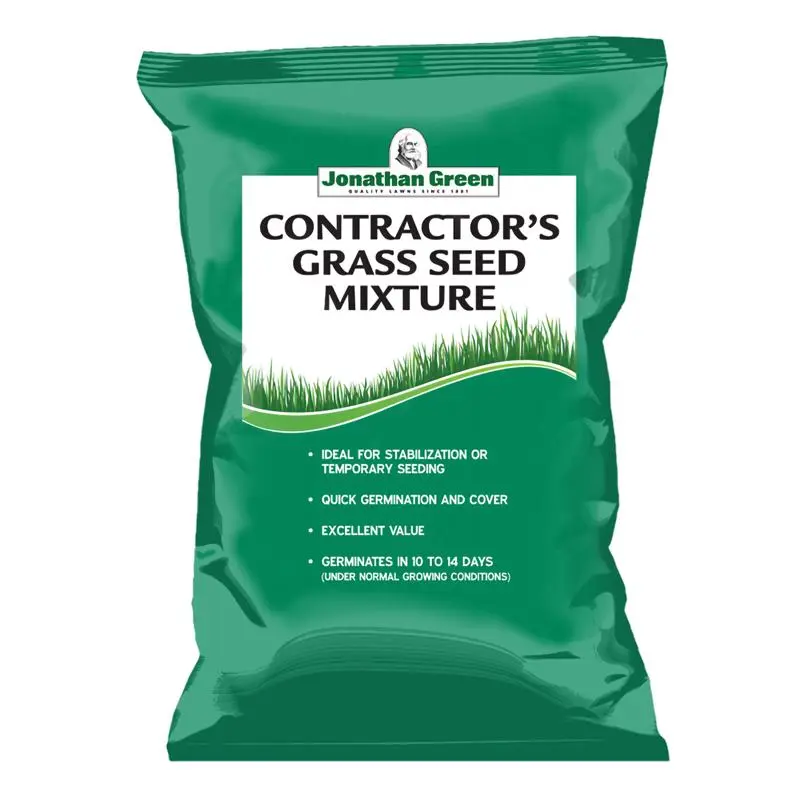 Contractor's Grass Seed 25 Lb - Professional Grade Lawn Seed