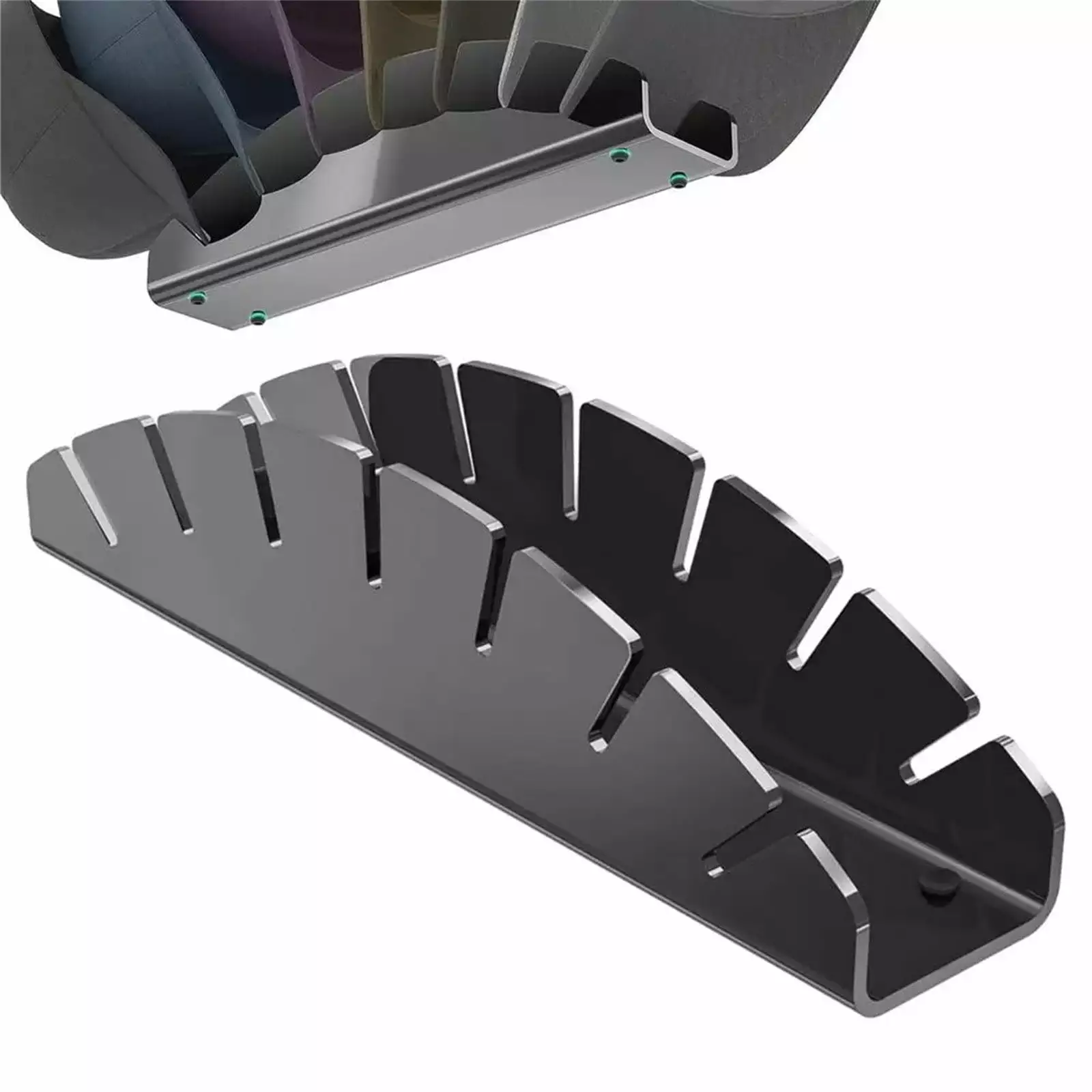 YOHOME Clearance Transparent Acrylic Cap Storage Rack - Baseball Display and Sun Hat Organizer