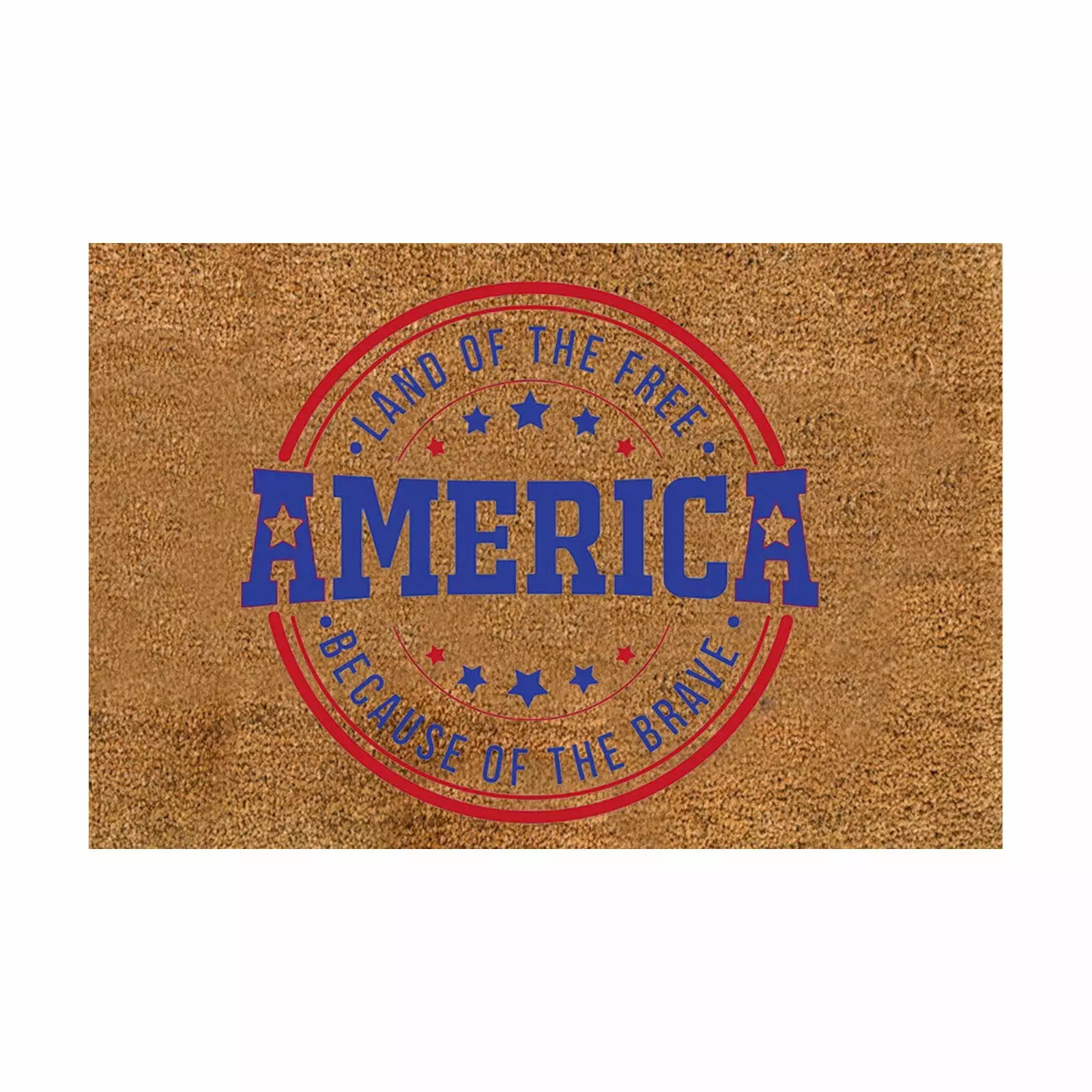 2024 4th July Patriotic Welcome Carpet - Decorative Living Room and Bedroom Rug LIJCC