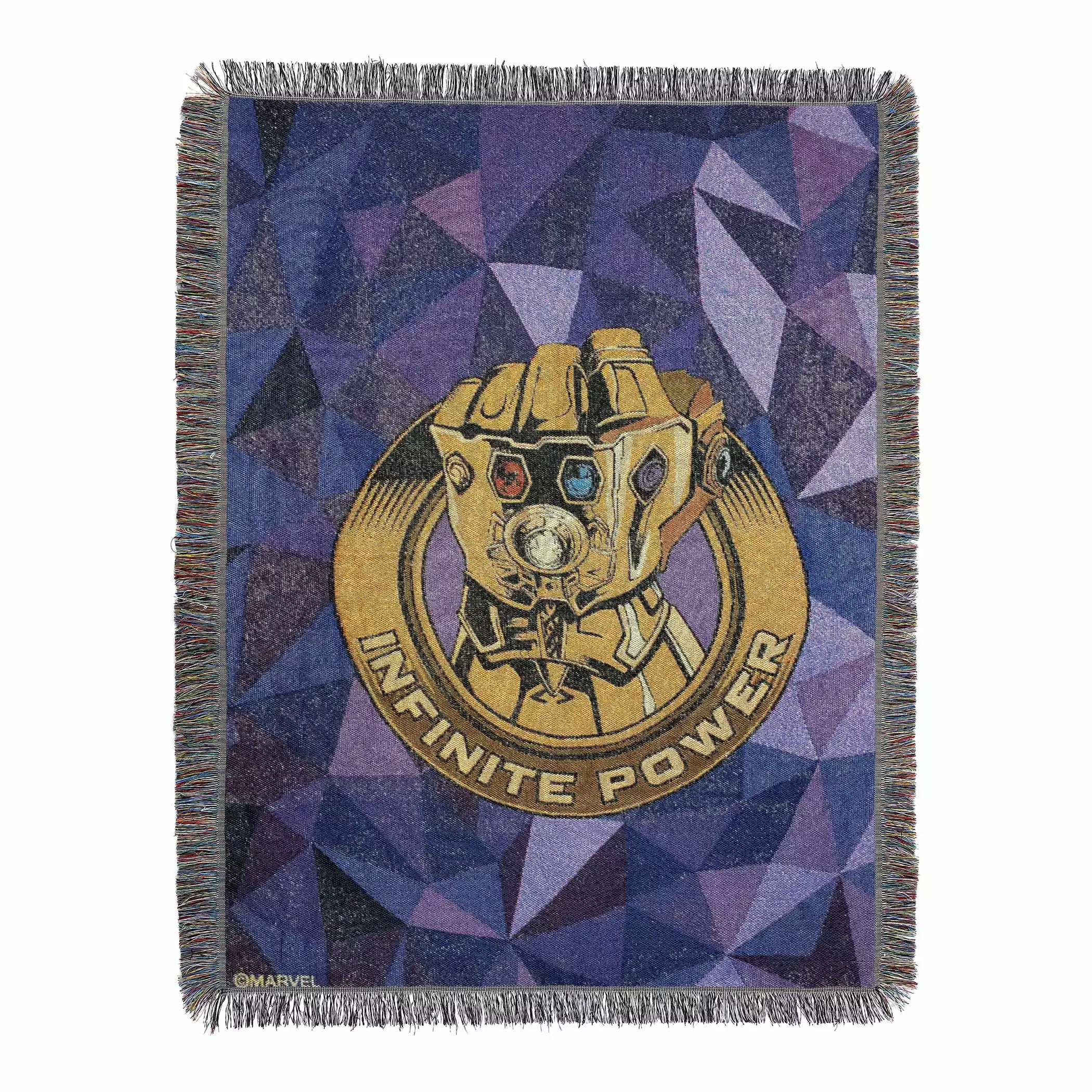 Avengers 4 Infinite Power Metallic Kids Tapestry Throw Blanket Superhero Decor The Avengers