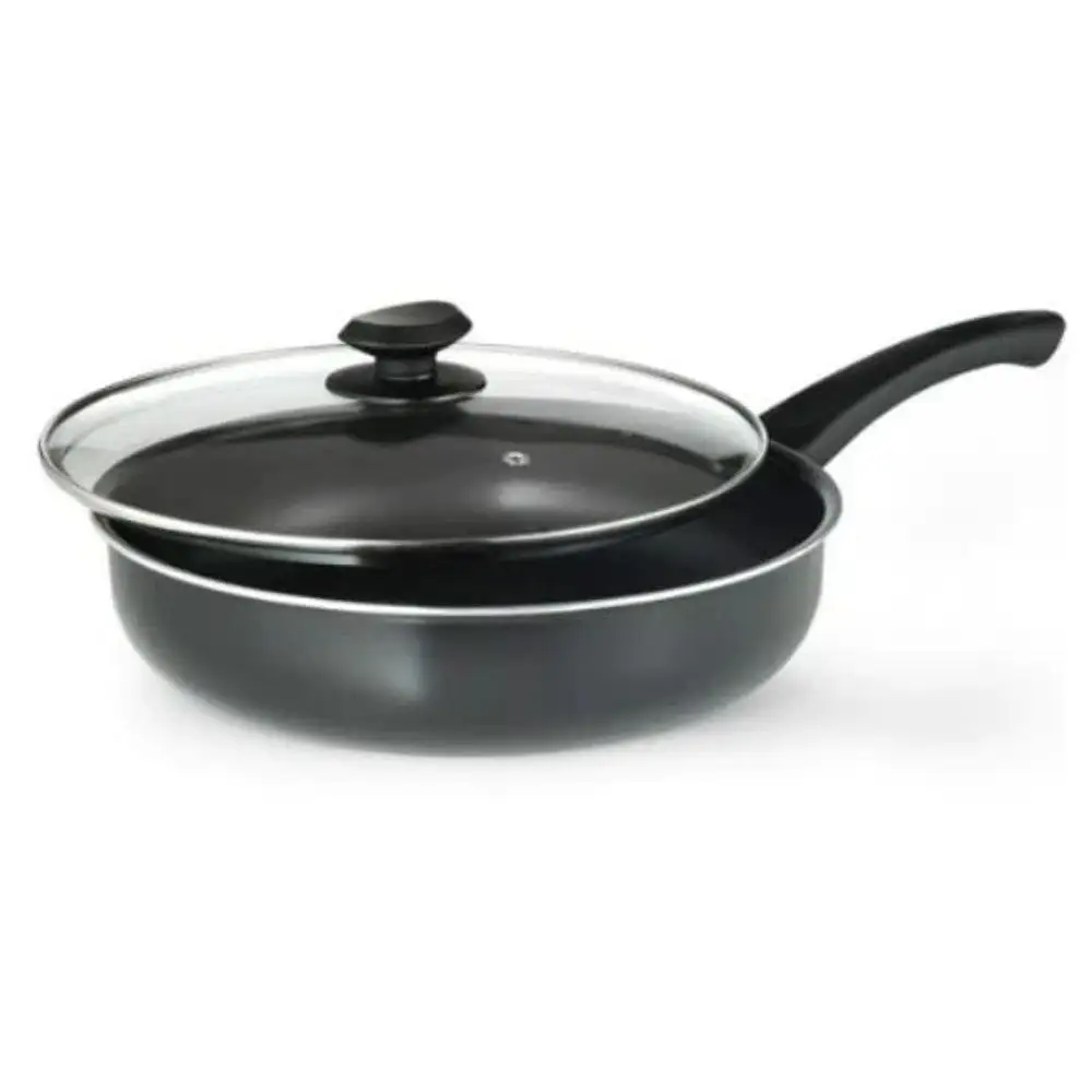 Elements EEGY-9528 Deep Saute Pan 4.5 Quart Non-Stick Aluminum Cookware