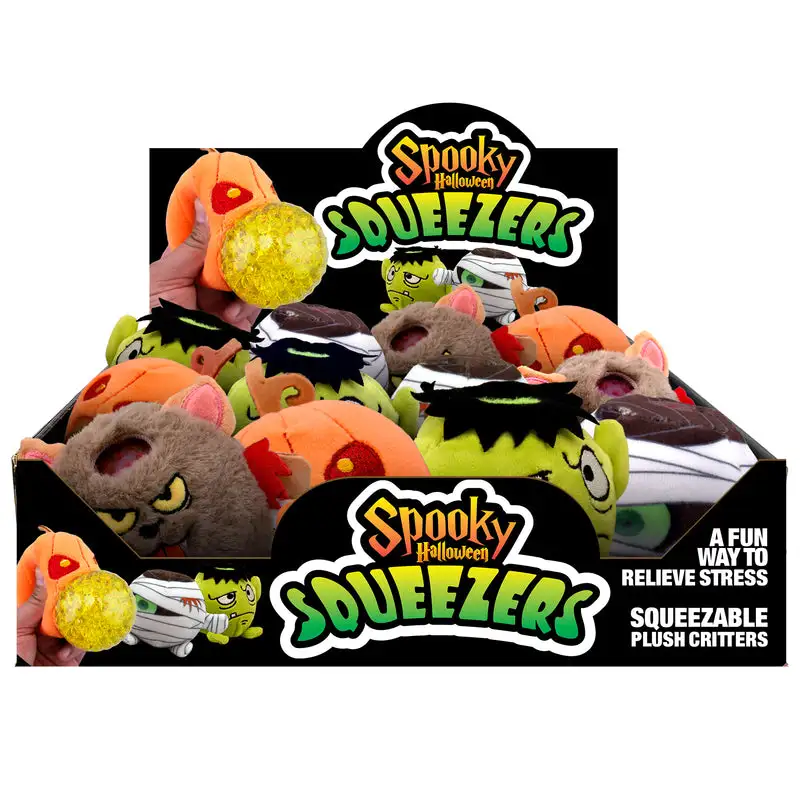 Shawshank LEDz Spooky Halloween Squeeze Toy Fabric Pack 12 Party Decor