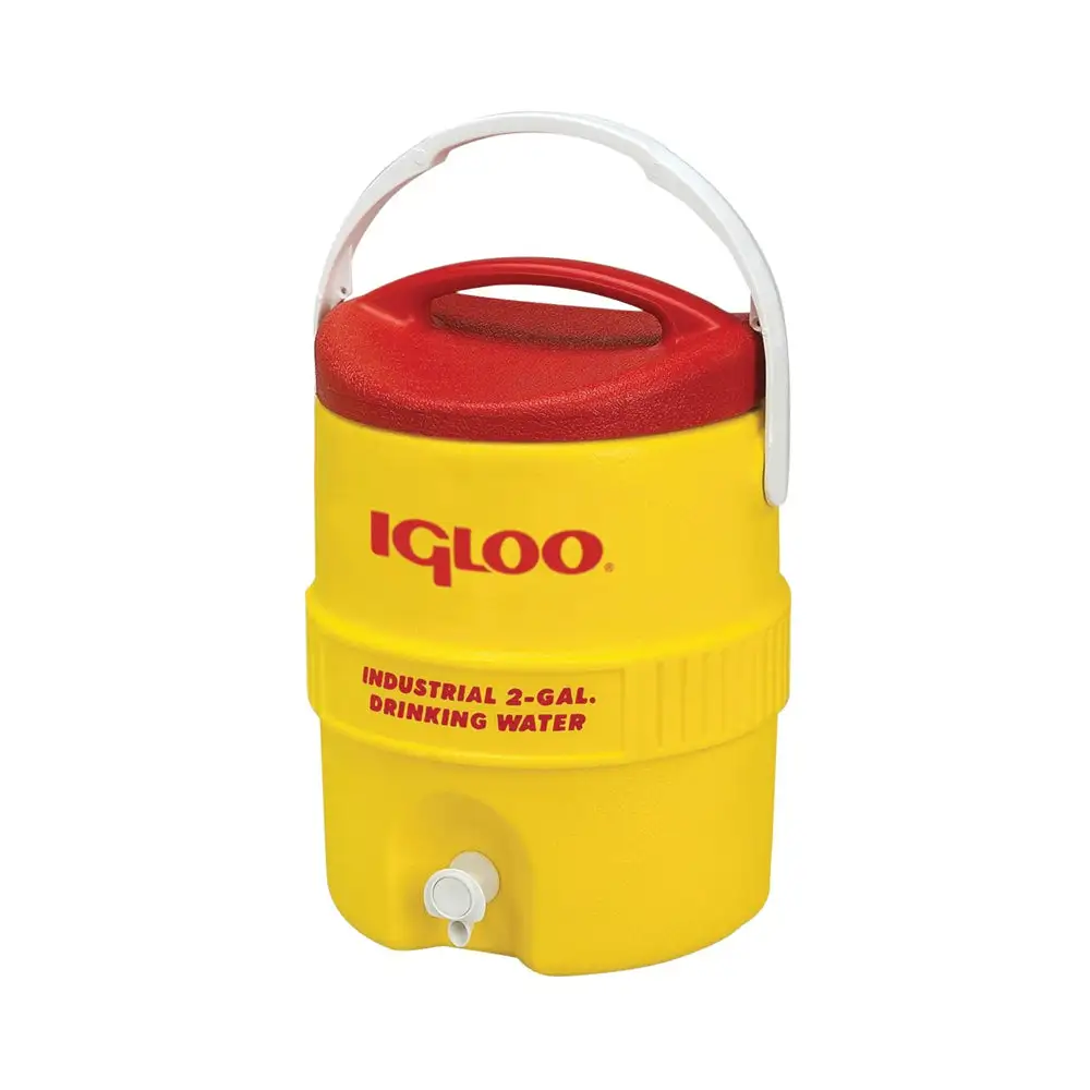 Igloo 400 Series 2 Gallon Water Cooler Red Yellow