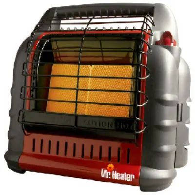 Mr. Heater Big Buddy 18000 BTU/hr Radiant Liquid Propane Heater 450 sq ft Indoor Outdoor Use
