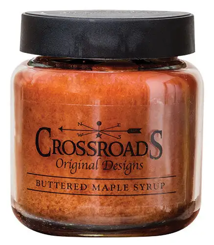 Maple Syrup Pancakes Papa Jar Candle 34oz Case 12 Breakfast Scented Candles CWI