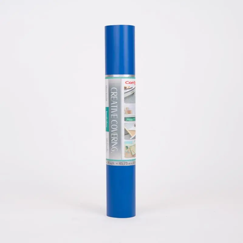 Con-Tact 16 ft Blue Self-Adhesive Shelf Liner Pack 6 Non-Slip