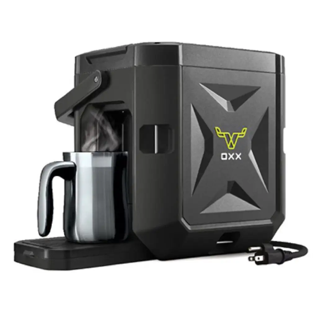 Oxx Coffeeboxx CBK250B Single Serve Coffee Maker Black Portable Brewer
