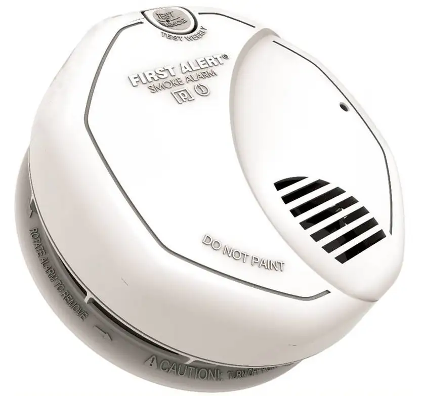 First Alert SA3210 Smoke and Fire Alarm Battery Operated Loud Alarm