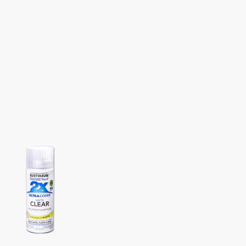 Rust-Oleum Painter's Touch 2X Ultra Cover Matte Clear Spray Paint 12 oz 6 Pack