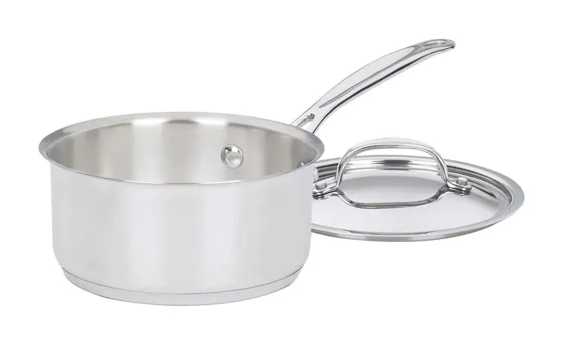 Cuisinart Chef's Classic Stainless Steel Sauce Pan Lid 1.5 Quart