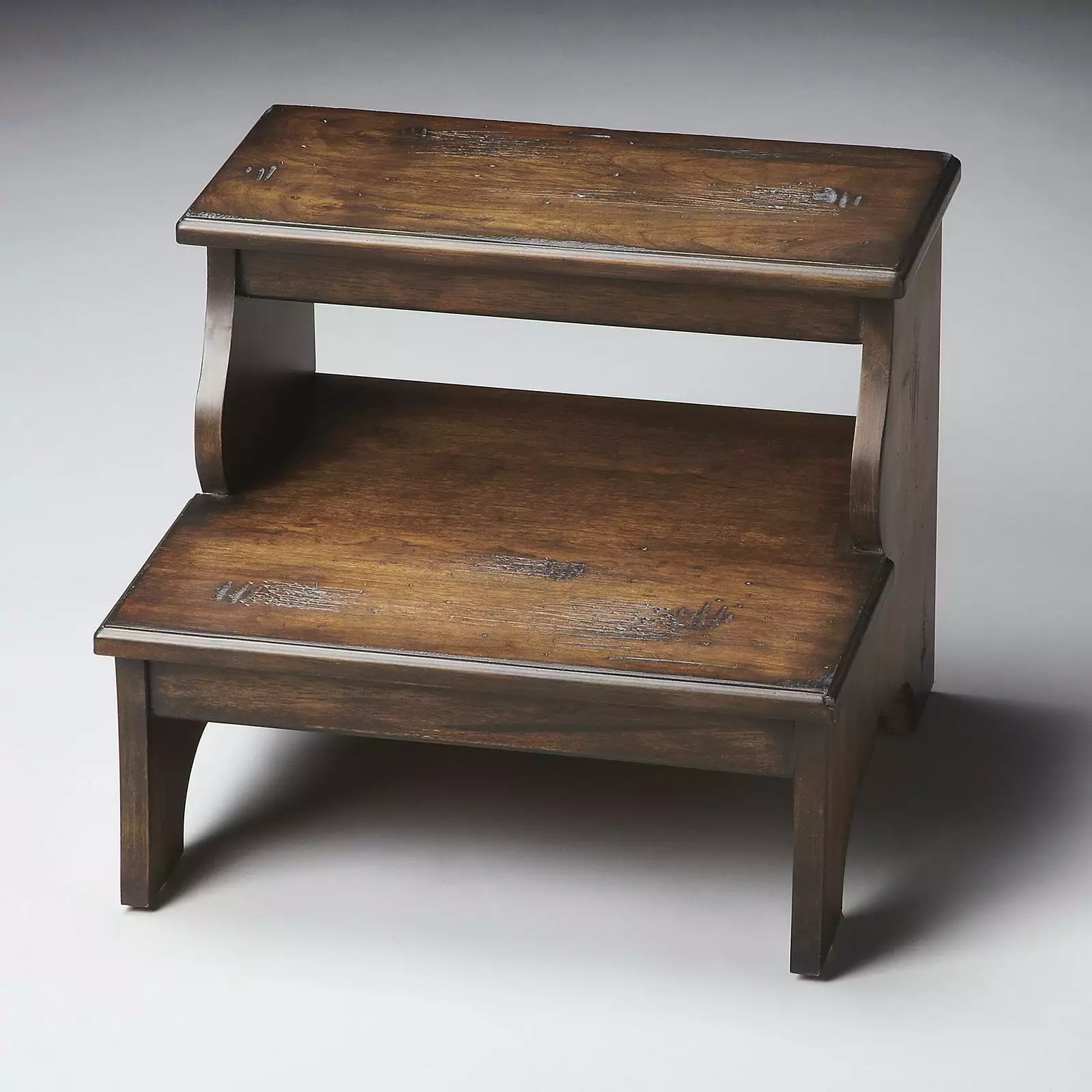 Butler Specialty Company Melrose Wood Step Stool Brown
