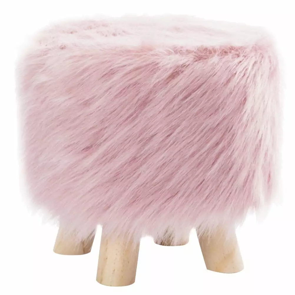 Houtilizehold Kids Step Stool Thickened Plush Stool Low Stool Washing Feet Eease