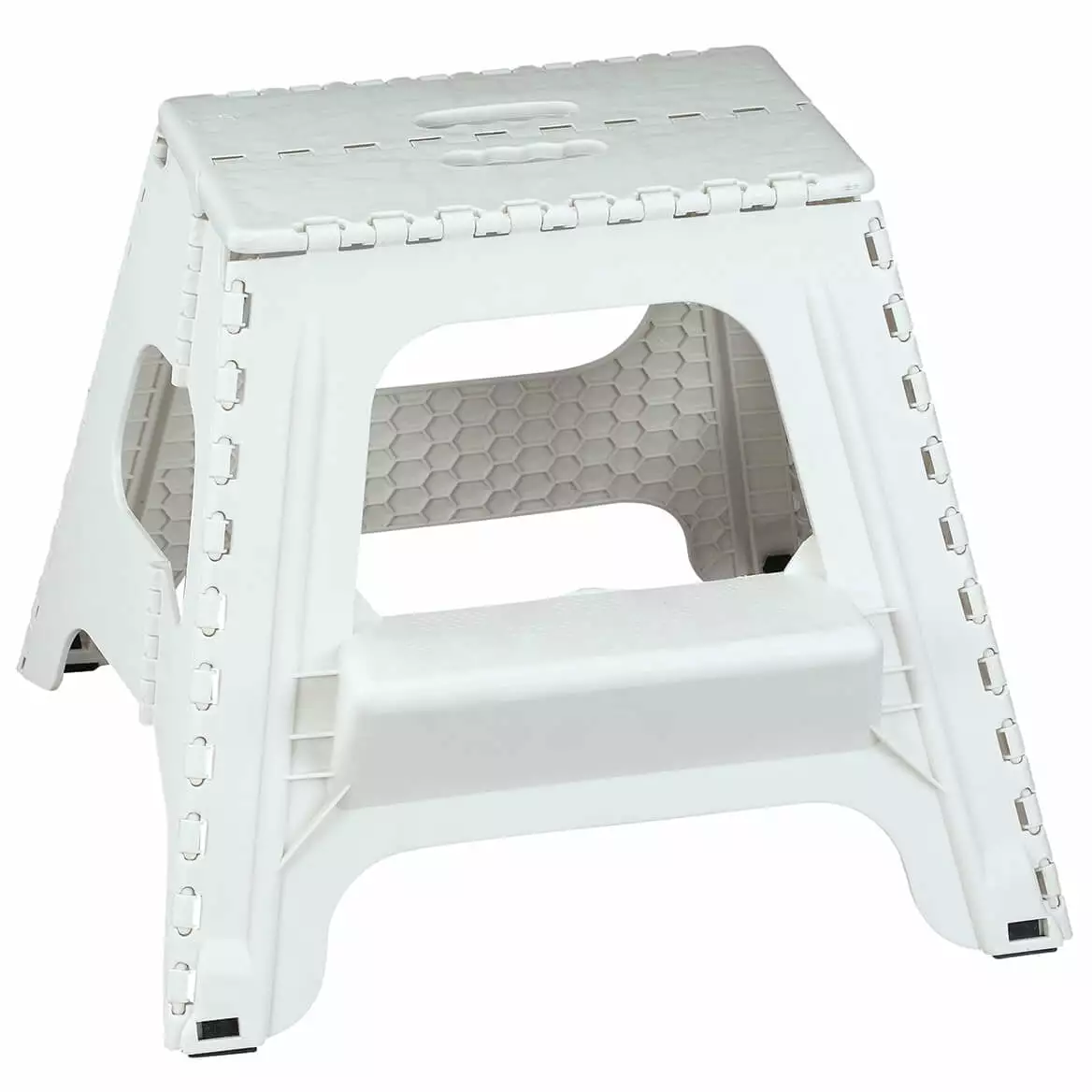 Folding Step Stool Two Steps Home and Kitchen Use Fox Valley Traders