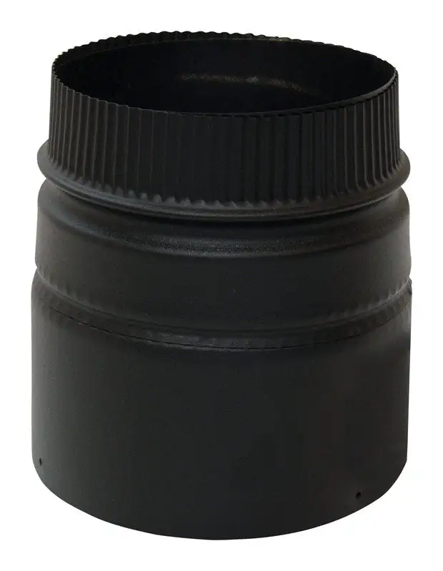 Selkirk 6 Inch D Stainless Steel Stove Pipe Adapter Wood Stove