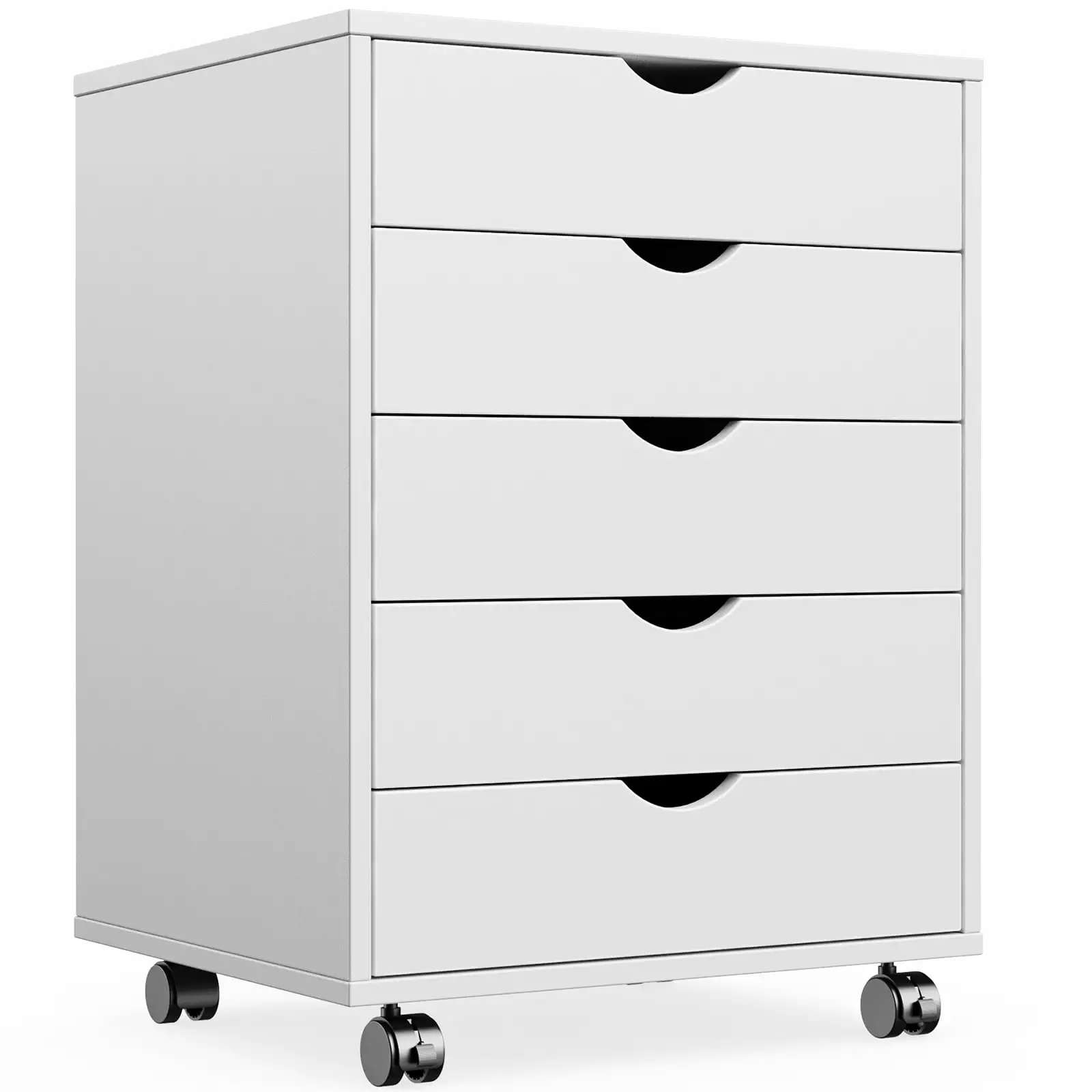 wOod-it 5/7 Drawer Chest Wooden Tall Dresser Wheels