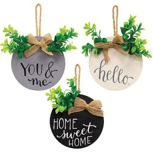 Hello Teapot Plate 2 Count Assortment Kitchen Decor CWI