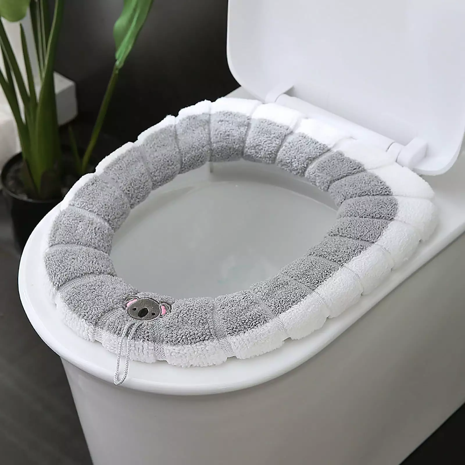 GBSELL Washable Soft Warmer Toilet Mat Cover Pad Cushion Bathroom Clearance Gifts