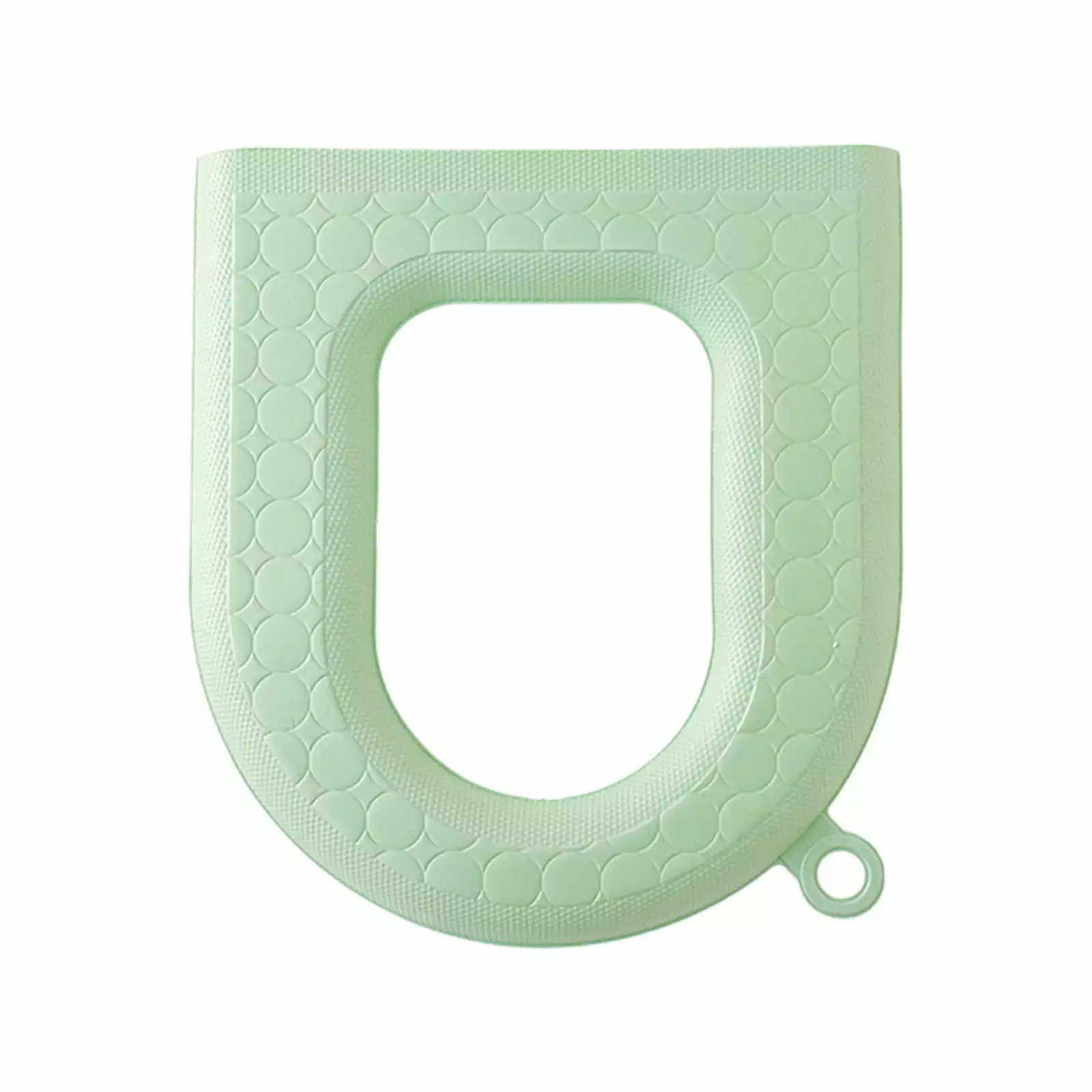 Naxoaeo Soft Vinyl Toilet Seat Easy Clean Hinge Round Standard Size Foam Cushioning