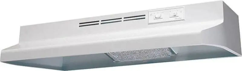 Air King AD1303 30 . White Wide Range Hood Kitchen Ventilation