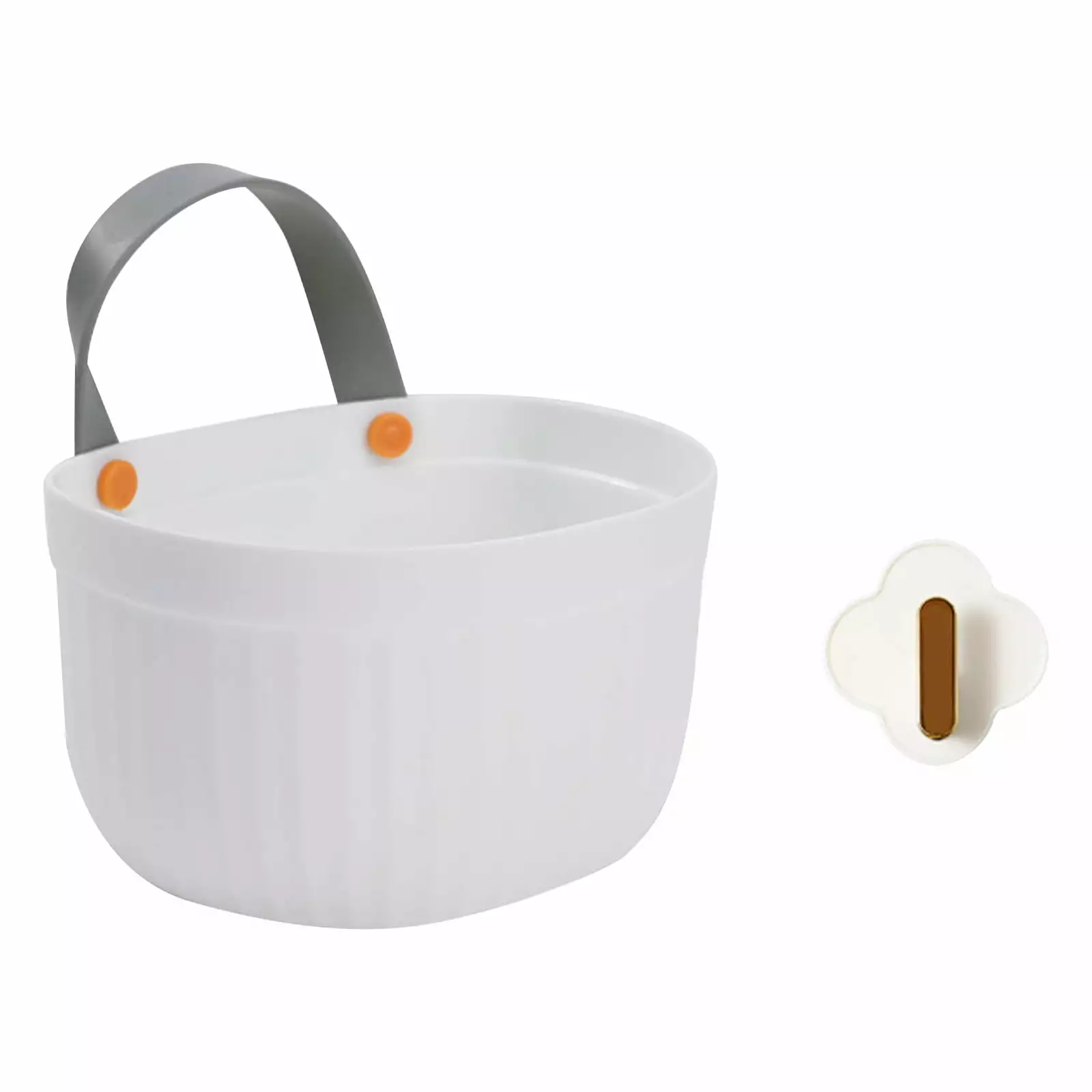 Zkccnuk Wall Hanging Toiletries Storage Bin Punch Free Bathroom Organization Clearance 50% Off
