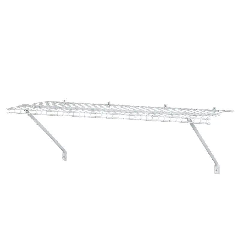 ClosetMaid 103100 Multipurpose Organizer Shelf Kit White 3' x 12'' Custom Storage Solutions