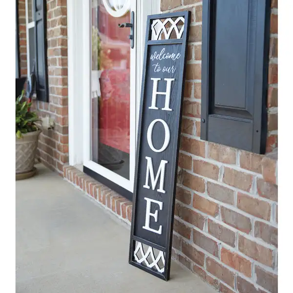 Comical Welcome Wall Sign Funny Home Entryway Decor CTW