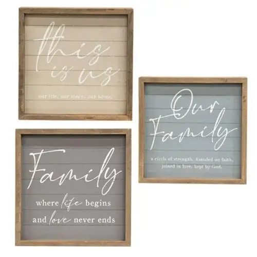 Coffee & Hot Cocoa Slat Look Sign - Kitchen Wall Decor - Rustic Home Sign CWI